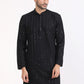 Albion Men Premium Black Kurta Pyjama