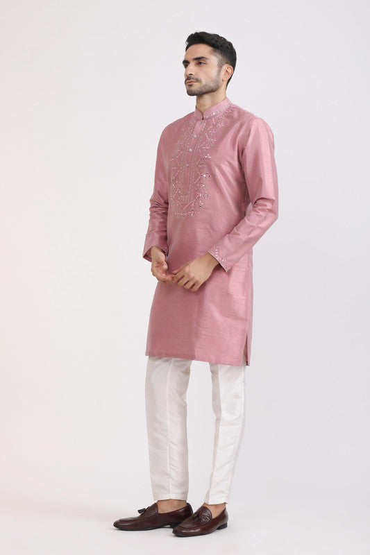 Albion Men Premium Onion Kurta Pyjama