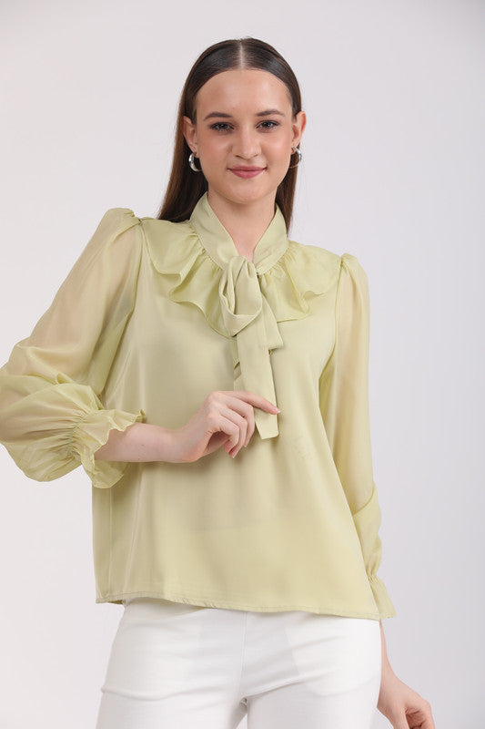 Albion Women Lemon Blouson Top
