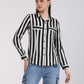 Albion Women Black Blouson Top