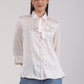 Albion Women Off White Casual Shirts