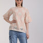 Albion Women Beage Blouson Top