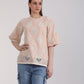 Albion Women Beage Blouson Top
