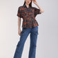 Albion Women Multi Blouson Top