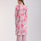 Albion Women Pink Women Kurta Set