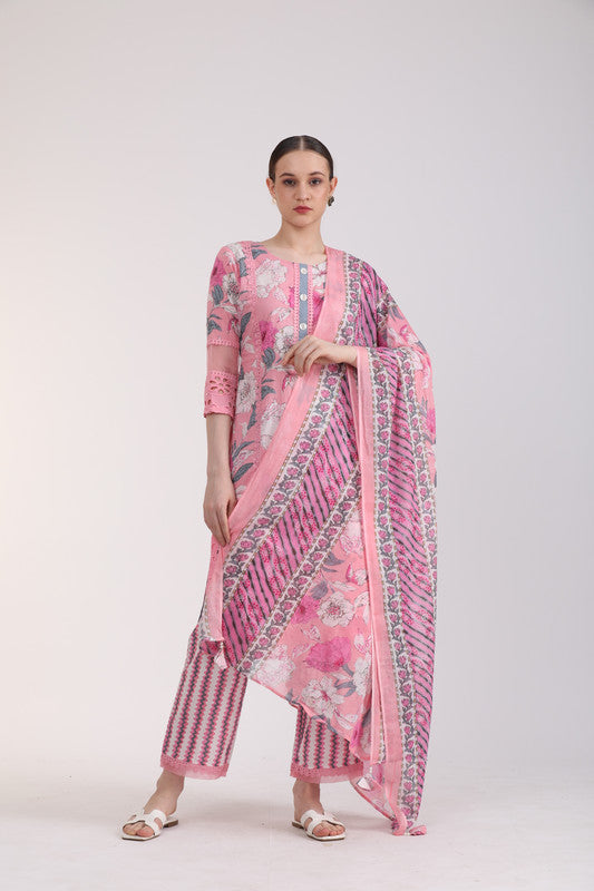Albion Women Pink Women Kurta Set