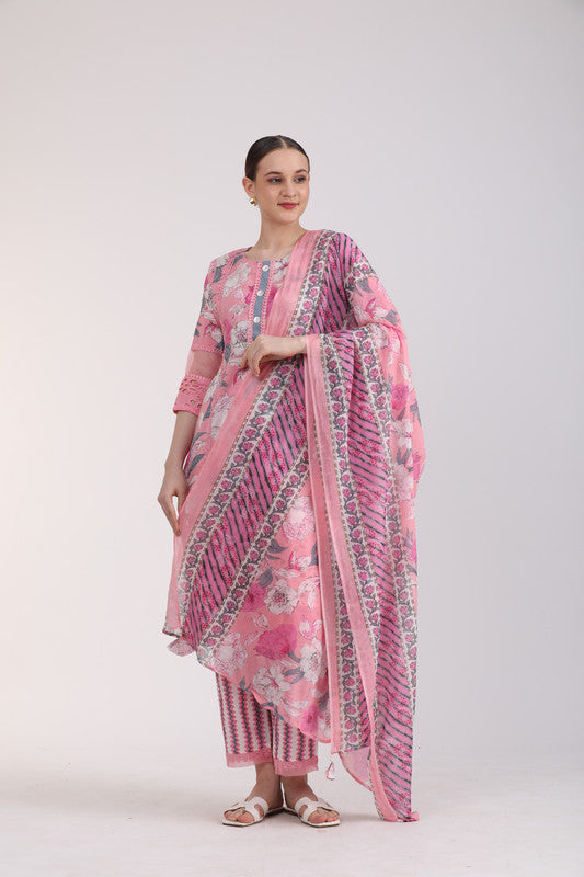 Albion Women Pink Women Kurta Set