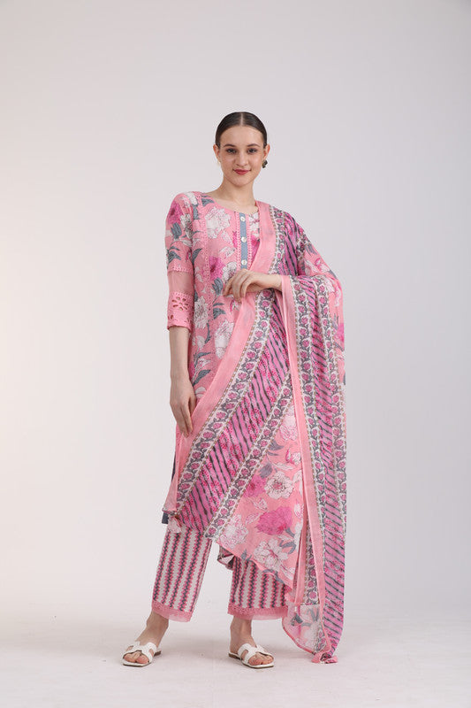 Albion Women Pink Women Kurta Set