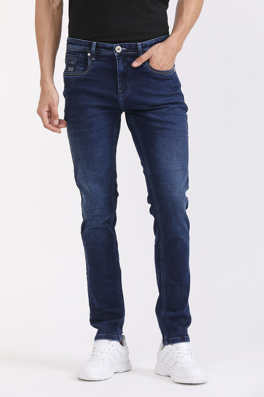 Albion Men Premium Dx Blue Jeans