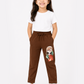 Albion Girls Premium Comfort Fit Stylish Joggers – Soft Fabric, Trendy Casual Wear