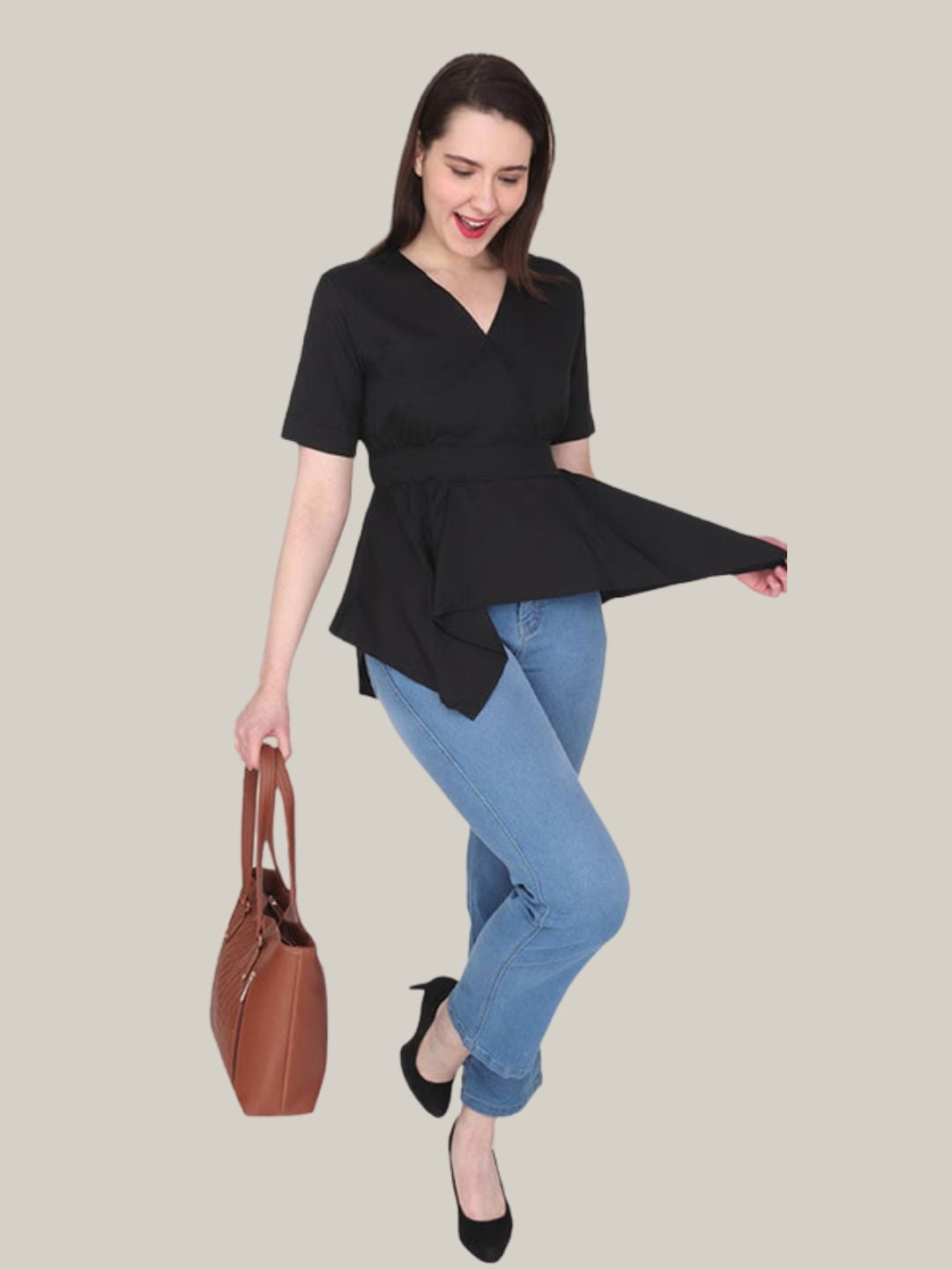 Albion Women’s Trendy Straight Fit Denim Jeans