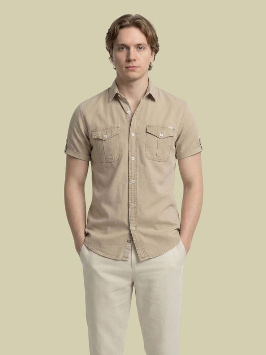 Albion Utility Short Sleeve Shirt – Premium Casual Summer Shirt for Men