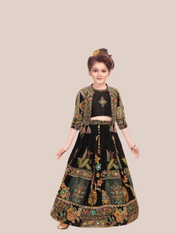 Albion GIRL Fancy Ethnic Dress – Ideal for Parties & Festivals