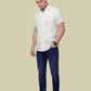 Albion Off White Minimal Print Shirt – Premium Summer Casual Shirt for Men