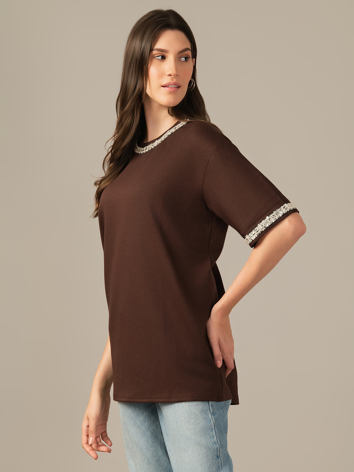 Albion Soft Cable-Knit Tunic for Women – Warm, Stylish, Everyday Wear