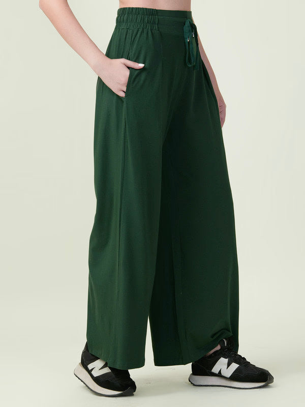 Albion Premium Ladies Muskan Green Lower – Stylish & Comfortable Women’s Track Pants