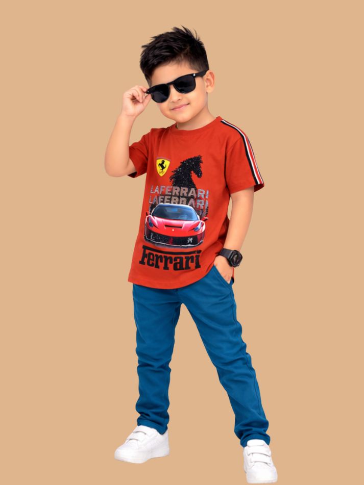 Albion Cool Vibes Kids T-Shirt – Fashionable & Comfortable Daily Wear