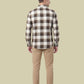 Albion Brown Check Shirt – Premium Casual Full Sleeve Shirt for Men