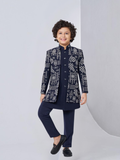 Albion Kids Indo-Western Ethnic Suit for Festive & Wedding Wear