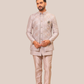 Albion Men’s Royal Indo-Western Suit for Festive & Wedding Occasions