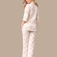 Albion Beige Embroidered Co-Ord Set for Women | Premium Shirt & Pant Set | Elegant Designer Outfit