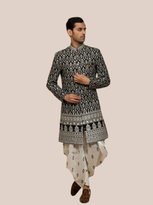 ALBION Men’s Indo Western Ethnic Suit