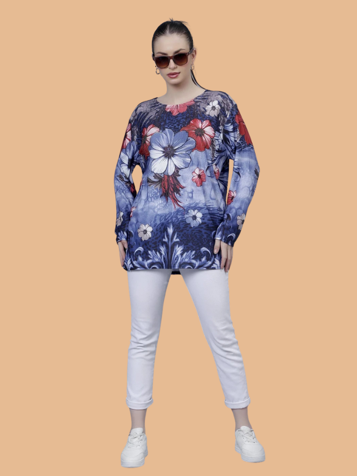 Albion Women Stylish Printed Western Top