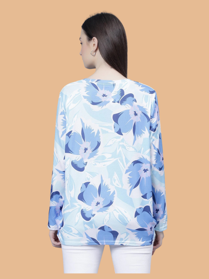 Albion Women Modern Premium Printed Top