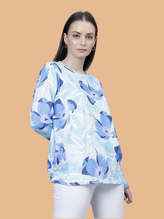 Albion Women Modern Premium Printed Top