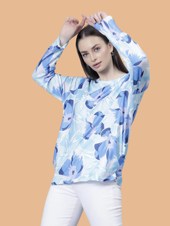 Albion Women Modern Premium Printed Top