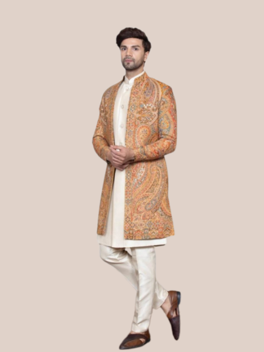 Albion premium men s indo western ethnic suit