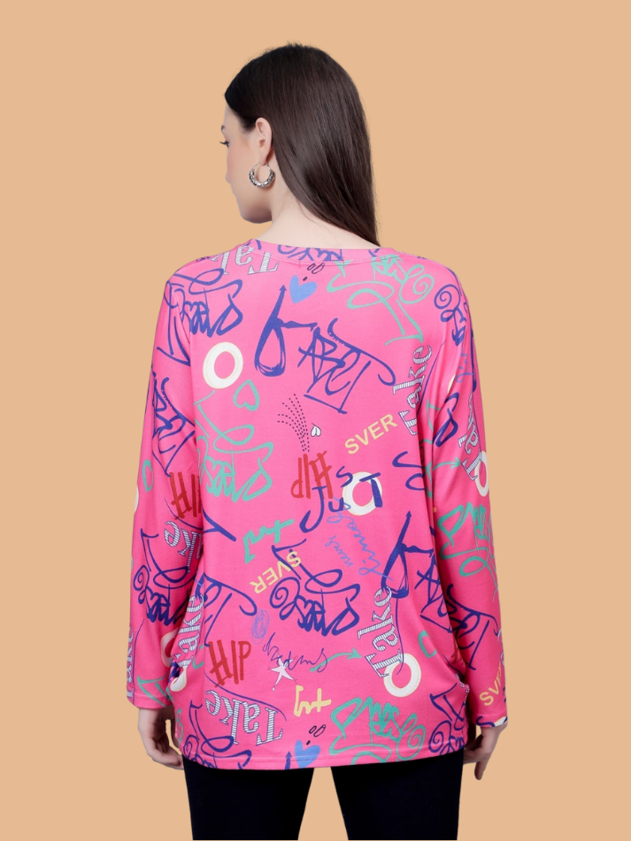 Albion Women Daily Wear Printed Fashion Top