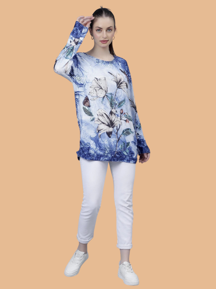 Albion Women Elegant Premium Printed Top