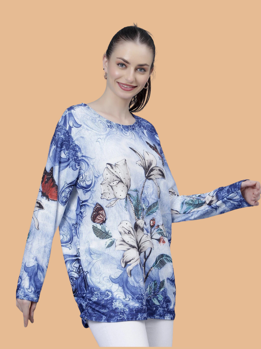 Albion Women Elegant Premium Printed Top