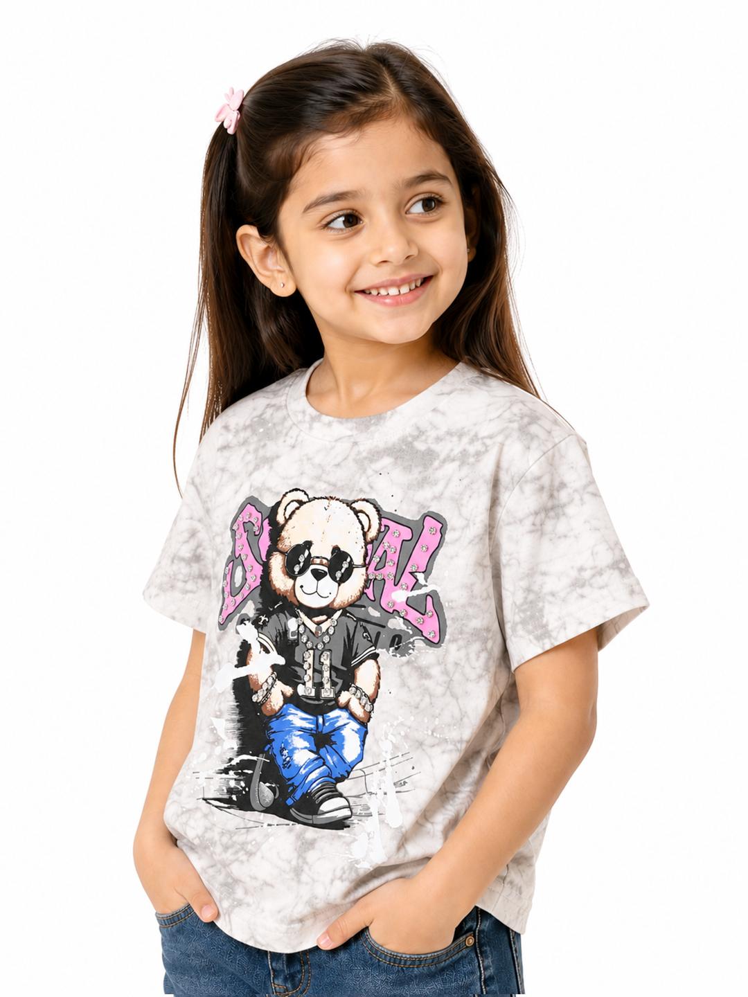Albion Premium Cotton T-Shirt for Girls | Casual & Stylish