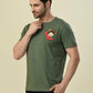 Albion Premium Cyan Green Men T-Shirt