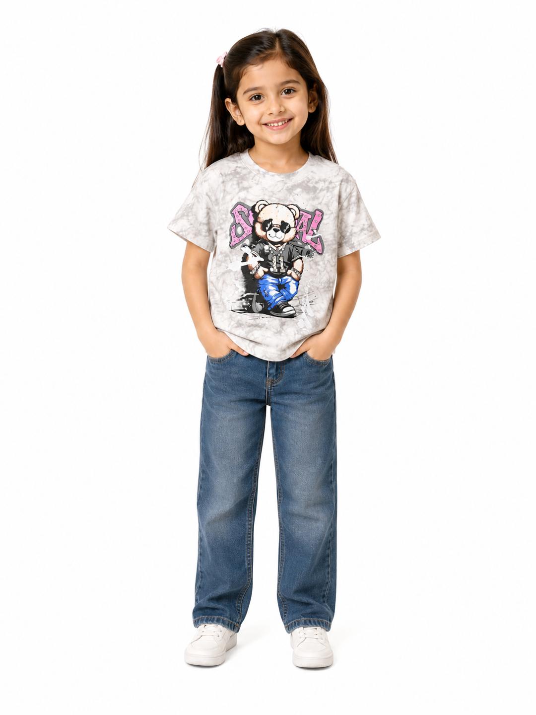 Albion Premium Cotton T-Shirt for Girls | Casual & Stylish
