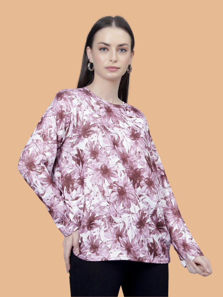 Albion Women Trendy Casual Printed Top