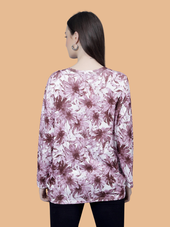 Albion Women Trendy Casual Printed Top