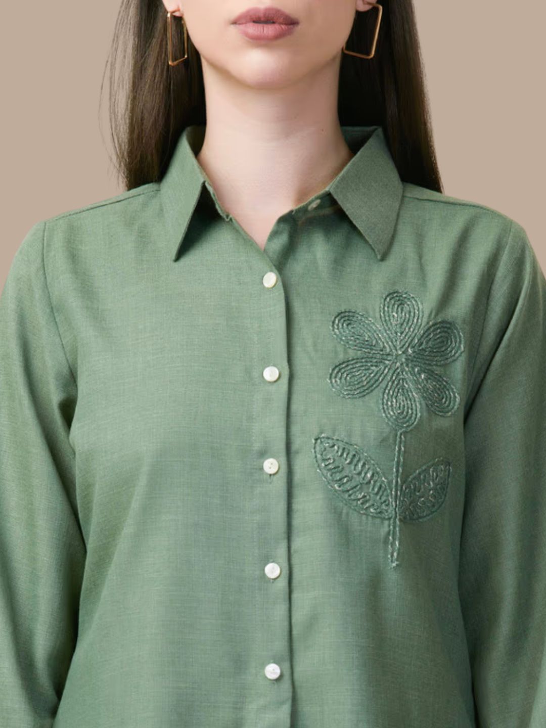 Albion Premium Ladies Napoleon Green Coordinate Set