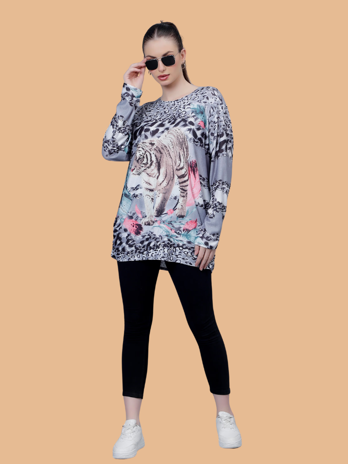 Albion Women Stylish Designer Printed Top