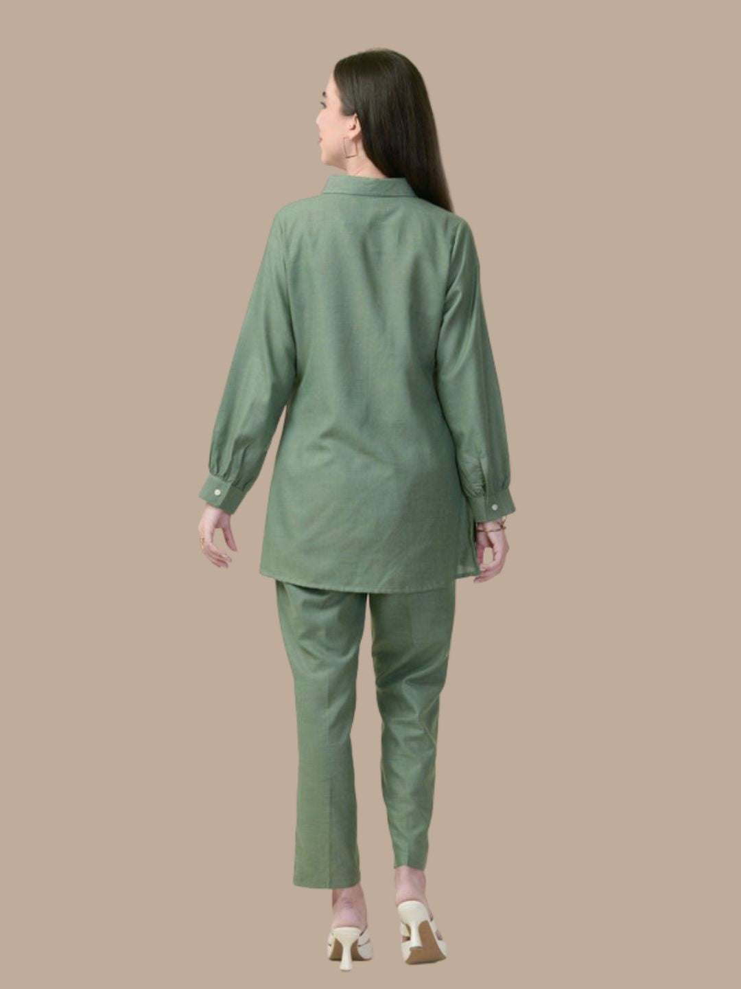 Albion Premium Ladies Napoleon Green Coordinate Set