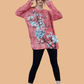 Albion Women Pre Winter Soft Printed Everyday Wear Top