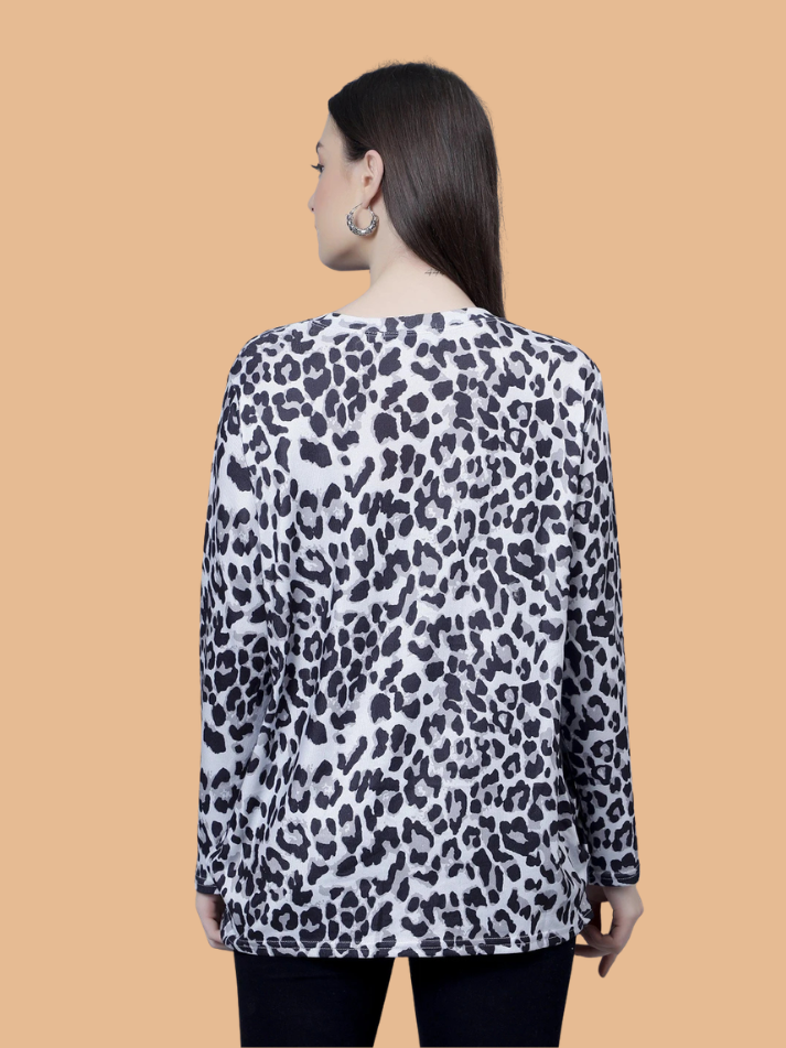 Albion Premium Ladies Stylish Black Blouson Top