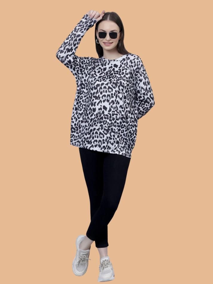 Albion Premium Ladies Stylish Black Blouson Top