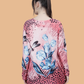 Albion Women Pre Winter Elegant Printed Trendy Casual Top