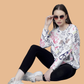 Albion Women Pre Winter Fashion Printed Daily Wear Top