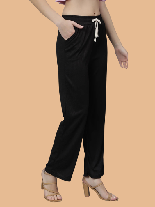 Albion Women Chicago Black Sports Track Pant
