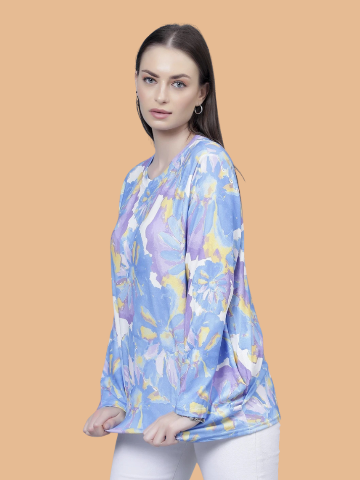 Albion Women Pre Winter Premium Designer Printed Fashion Top