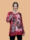 Albion Women Pre Winter Premium Stylish Printed Fashion Top